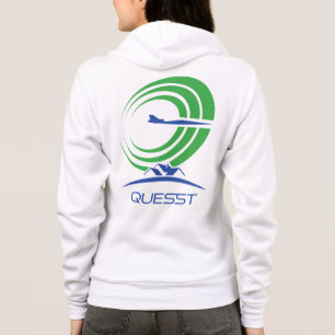 NASA Quesst Logo Women’s Supersonic White Hoodie