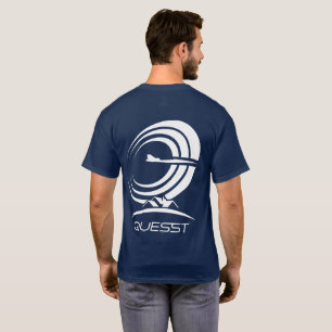 NASA Quesst One-Colour Logo Supersonic Blue T-Shirt