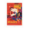 NASA - Retro Mars Tour Travel Poster