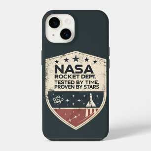 NASA Rocket Dept Tested by Time Proven by Stars iPhone 14 Case