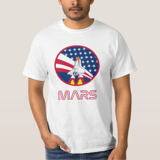 Nasa Rocket Ship Mars Space Travel Gift T-Shirt