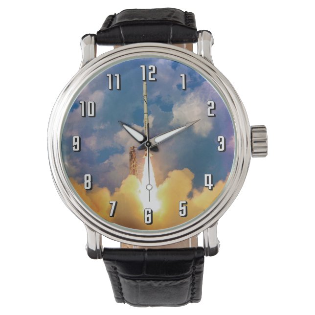 NASA Scout Rocket Launch Liftoff Watch (Front)
