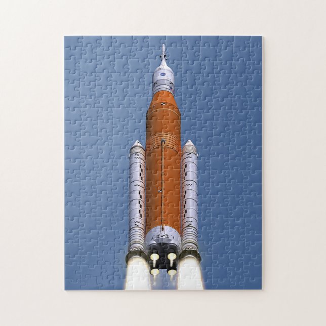 NASA SLS Space Launch System Jigsaw Puzzle (Vertical)