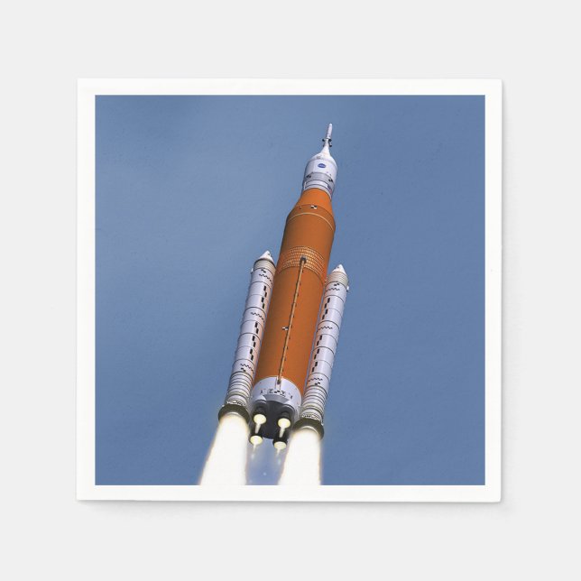 NASA SLS Space Launch System Napkin (Front)