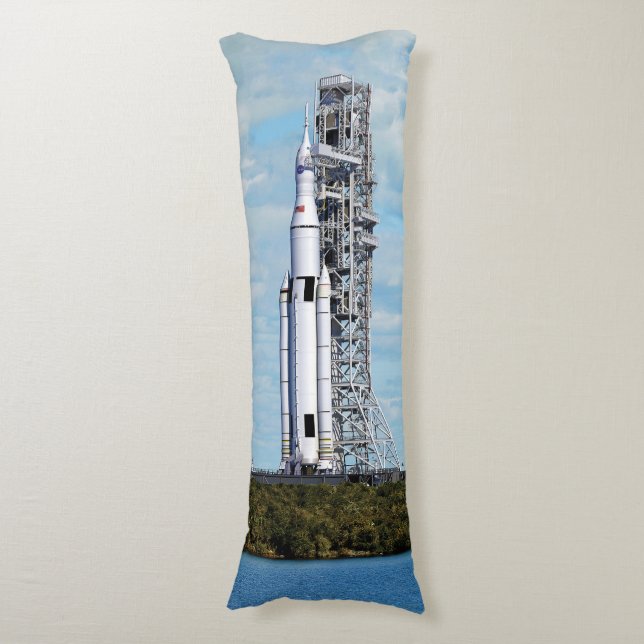 NASA SLS Space Launch System Rocket Launchpad Body Cushion (Front Vertical)