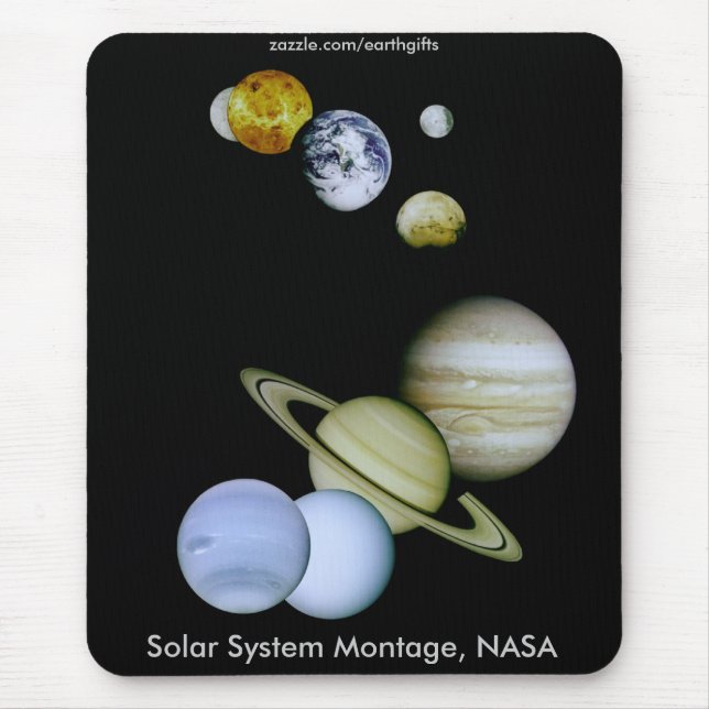 NASA SOLAR SYSTEM Mousepad (Front)
