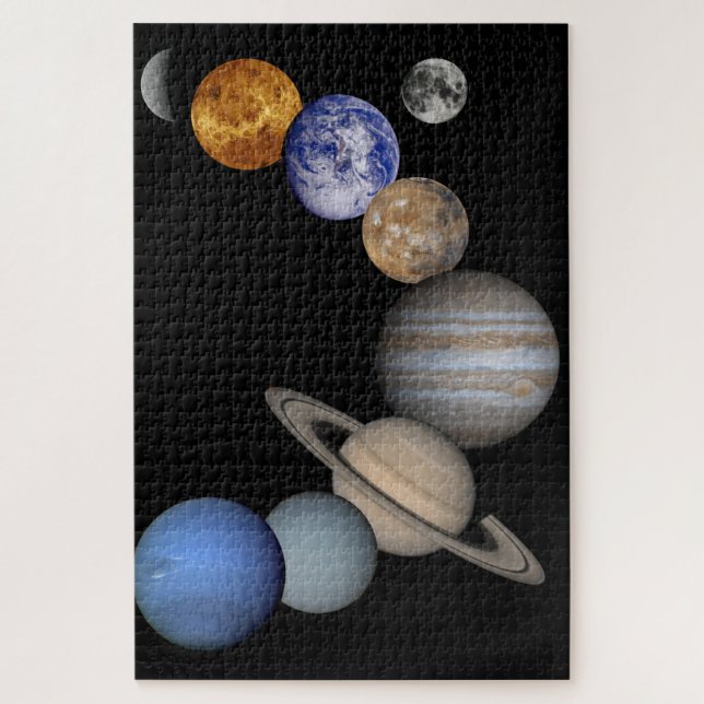 NASA Solar System Puzzles (Vertical)