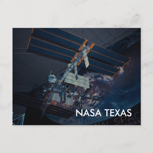Nasa Space Centre Texas Postcard (Front)