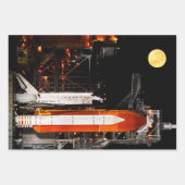 NASA Space Images Compilation, Multiphoto Wrapping Paper Sheet (Front)
