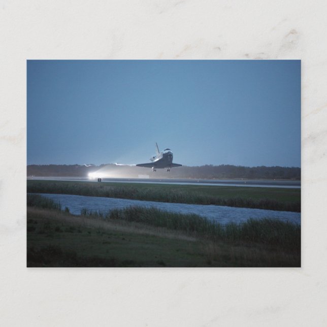 NASA / Space Shuttle Discovery landing - STS 116 Postcard (Front)