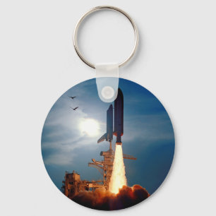NASA Space Shuttle Discovery Launch STS-64 Key Ring