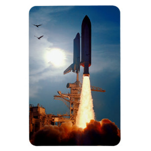 NASA Space Shuttle Discovery Launch STS-64 Magnet