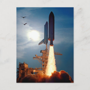 NASA Space Shuttle Discovery Launch STS-64 Postcard