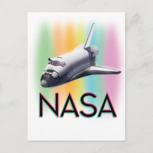 NASA Space Shuttle Postcard