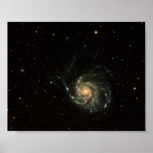 Nasa - Spiral Galaxy M101 Portfolio Poster