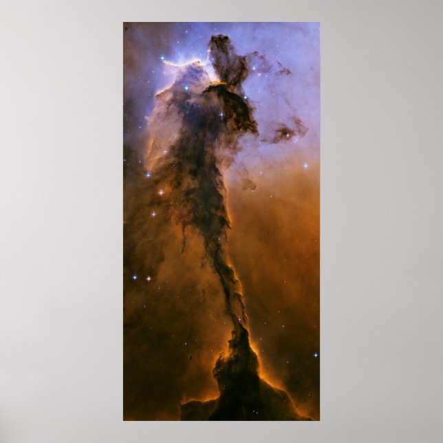 NASA - Stellar Spire in the Eagle Nebula Poster (Front)