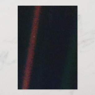 NASA Voyager 1 Earth Pale Blue Invitation