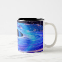 Nasa's Blue Black Hole