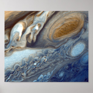NASAs Jupiter Swirls Poster
