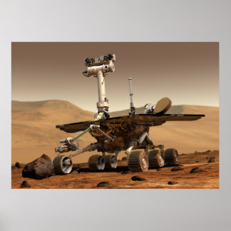 NASA's Mars Rover 'Spirit' Poster