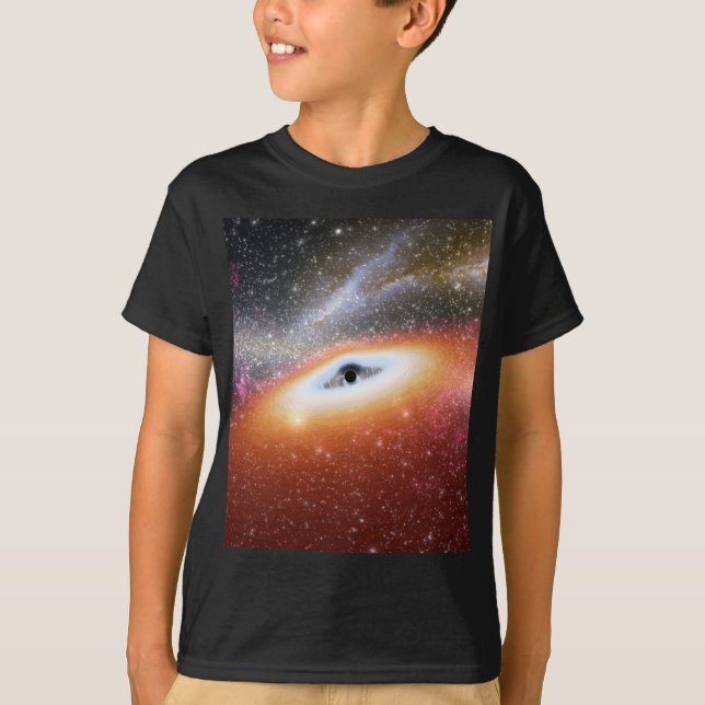 NASAs Massive Black Hole T-Shirt (Front)