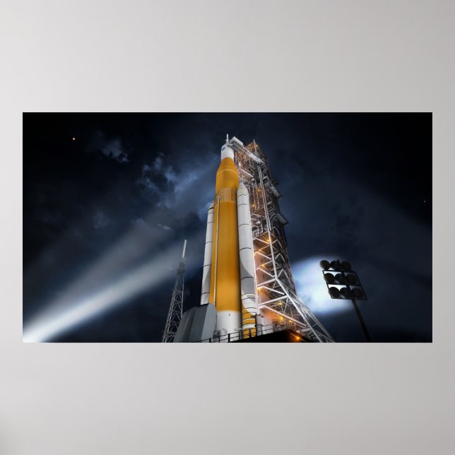 NASA's Space Launch System Poster (Front)