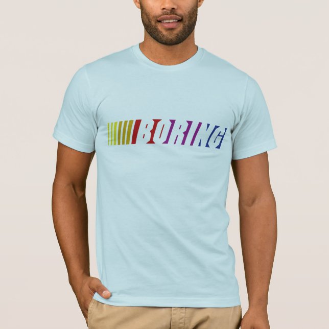 Nascar Boring T-Shirt (Front)