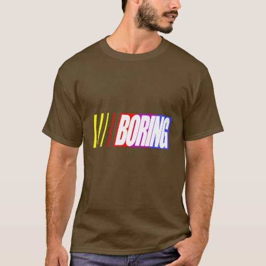 Nascar Boring T-Shirt