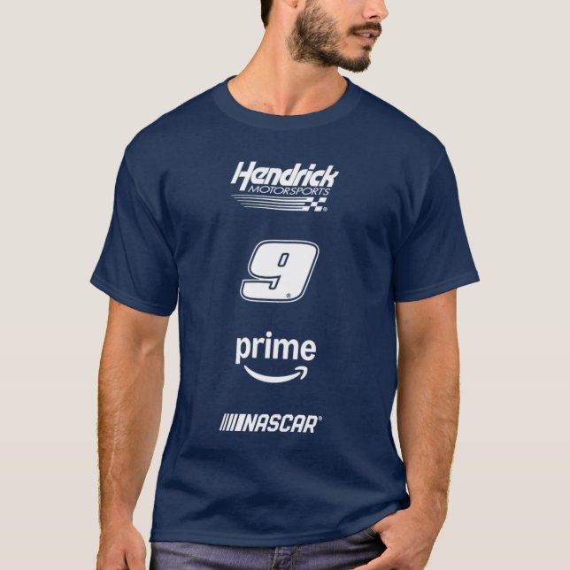 NASCAR Chase Elliott 9 Prime Hendrick Motorsports  T-Shirt (Front)