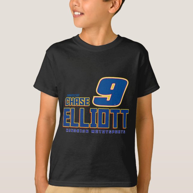 NASCAR - Chase Elliott - Oil Can T-Shirt (Front)