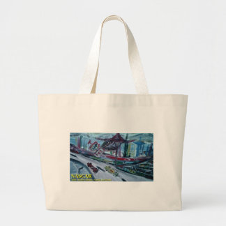 nascar large tote bag