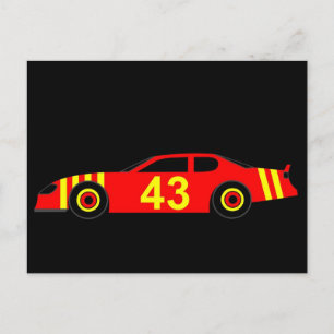 Nascar Postcard