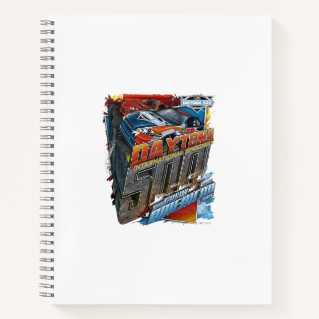 NASCAR Spiral Hardcover Notebook. Notebook (Front)