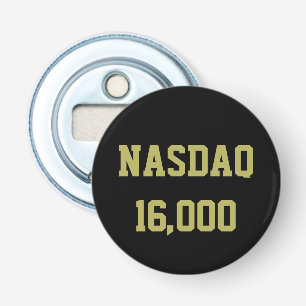 NASDAQ 16000 Stock Market Celebration Bottle Opener