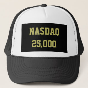 NASDAQ 25000 Stock Market Celebration Trucker Hat