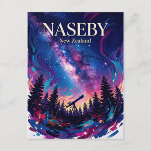 Naseby New Zealand Postcard