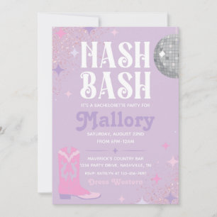Nash Bash Bachelorette Party   Nash Bash Invite