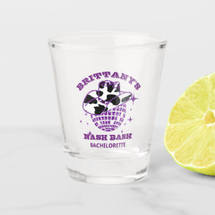 Nash Bash Disco Ball Cowgirl Bachelorette Party Shot Glass