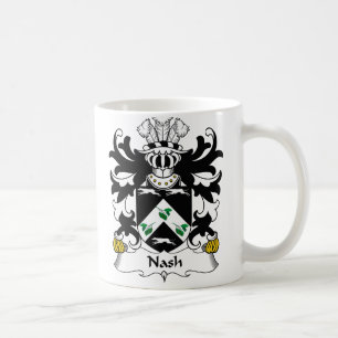 Nash Family Crest Coffee Mug