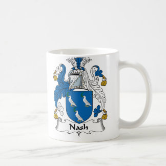Nash Family Crest Coffee Mug