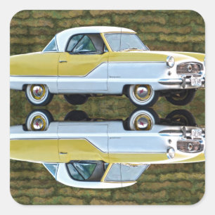 Nash Metropolitan Square Sticker