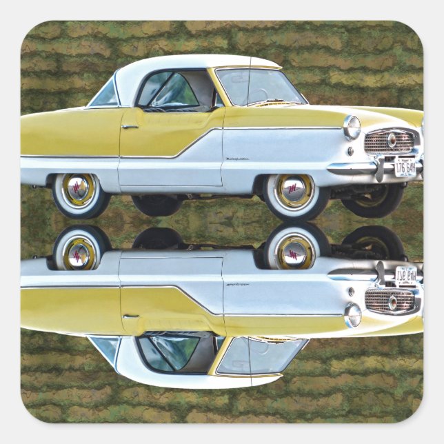 Nash Metropolitan Square Sticker (Front)