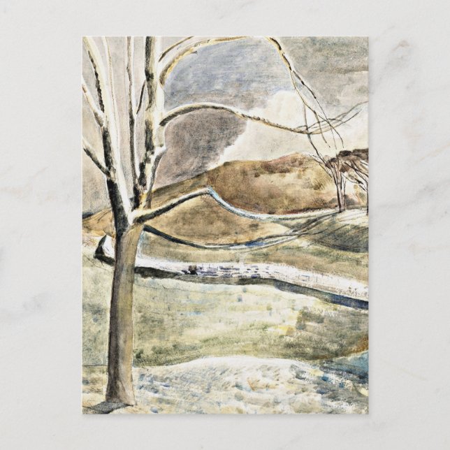 Nash - Moonrise over Cleeve Hill Postcard (Front)