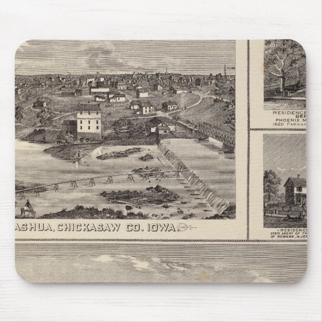 Nashua farm and residence mouse mat (Front)