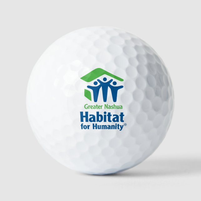Nashua Habitat Golf Balls (Front)