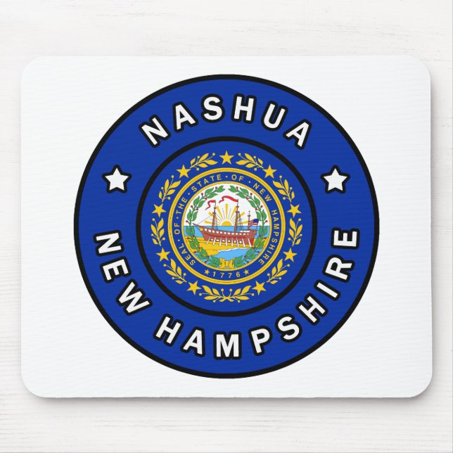 Nashua New Hampshire Mouse Mat (Front)