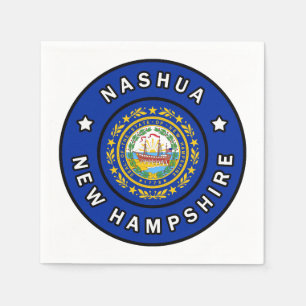 Nashua New Hampshire Napkin
