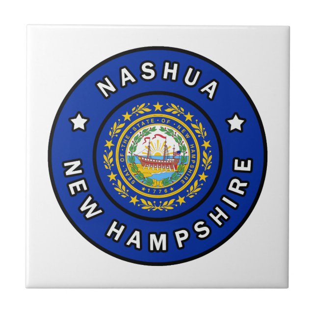 Nashua New Hampshire Tile (Front)