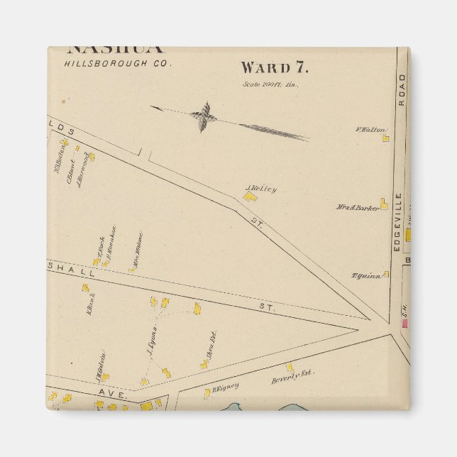 Nashua, Ward 78 Magnet (Front)