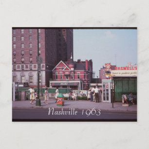 Nashville 1963 Postcard